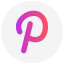 logo, pinterest, social, social media 