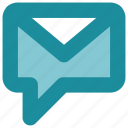 email, envelope, letter, message, social media