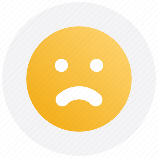 Sad, emoji icon - Download on Iconfinder on Iconfinder