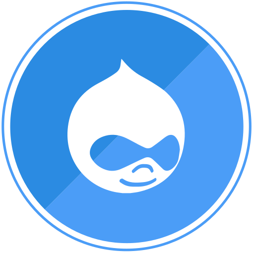 Drupal, cms, internet, template icon - Free download