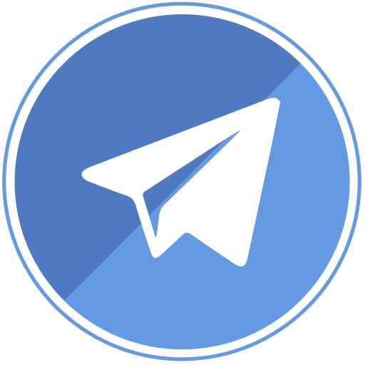 Telegram, chat, media, message, send icon - Free download