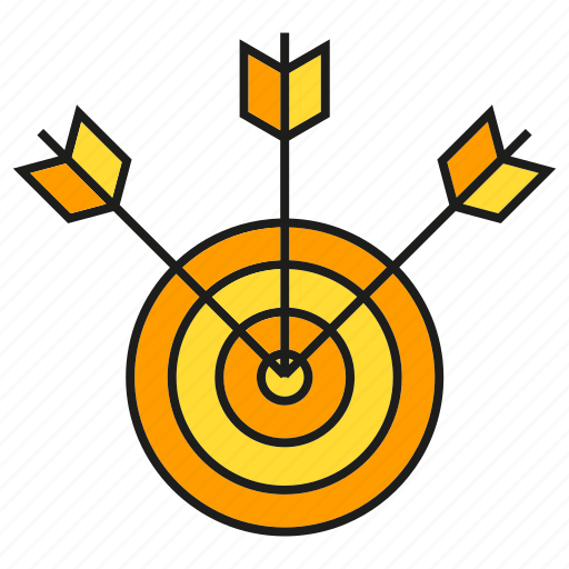 Arrow, bow, dart, focus, game icon - Download on Iconfinder