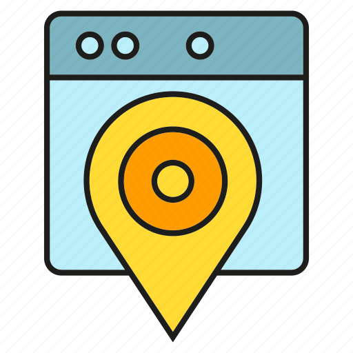 Location, map, pin, tracking, web icon - Download on Iconfinder