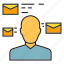 communication, email, envelope, info, mail, people, send 