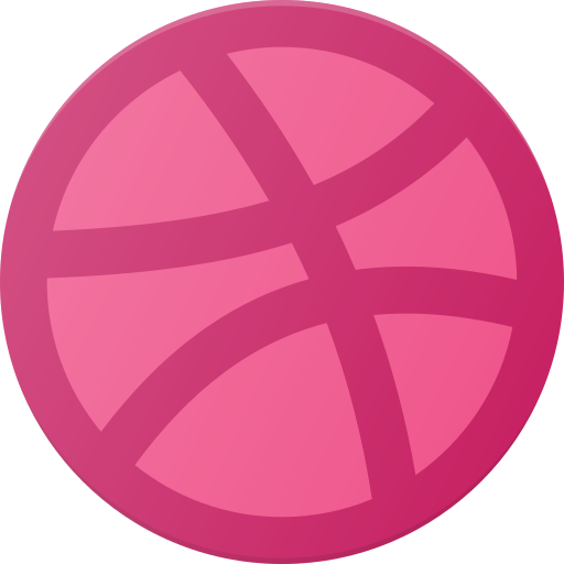 Dribbble Logo Media Social Icon