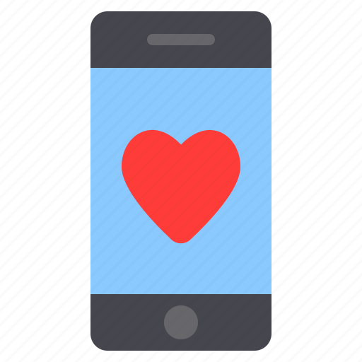 Love, heart, romance, valentine, like, message, smartphone icon - Download on Iconfinder
