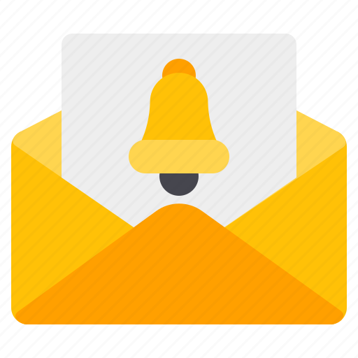 Email, mail, message, letter, envelope, notification, bell icon - Download on Iconfinder