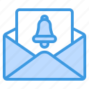 email, mail, message, letter, envelope, notification, bell