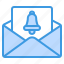 email, mail, message, letter, envelope, notification, bell 