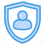 user, protection, avatar, profile, security, shield, account 