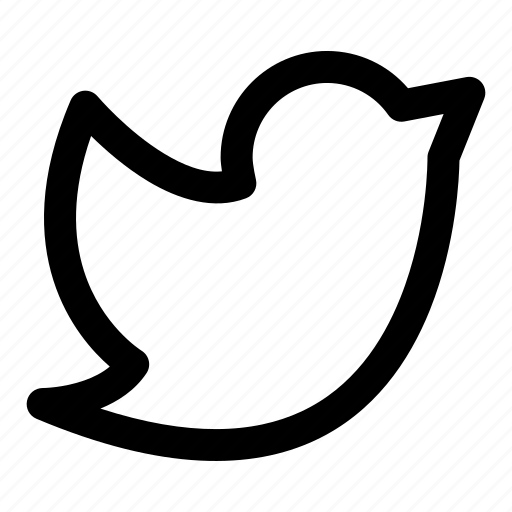 Twitter, logo, logotype, brand, tweet, badge, social icon - Download on Iconfinder