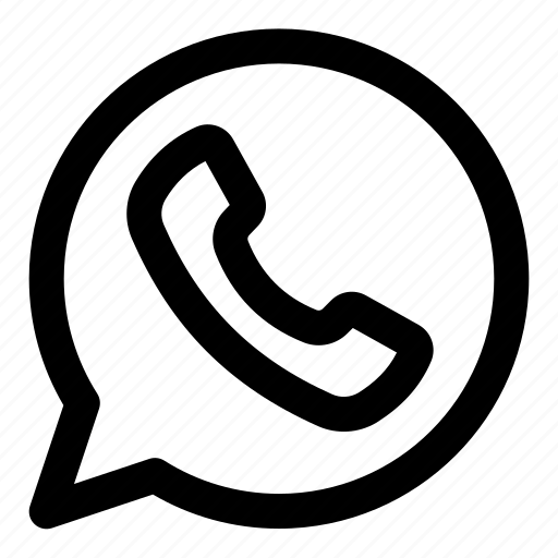Whatsapp, logo, logotype, brand, chat, social, media icon - Download on Iconfinder
