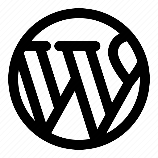 Wordpress, web, logo, logotype, blog, brand, social icon - Download on Iconfinder