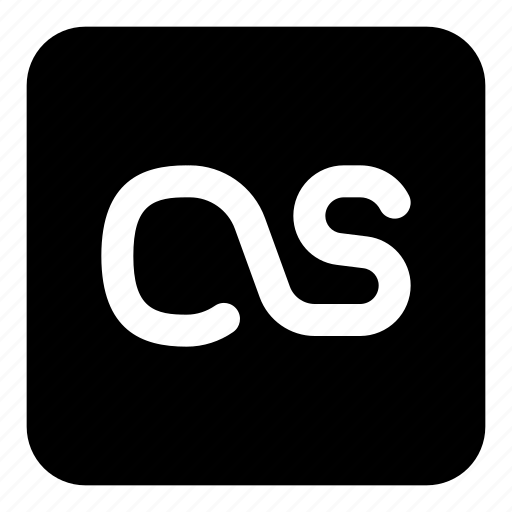 Glyph, lastfm, logo, logotyp, network, social, media icon - Download on Iconfinder