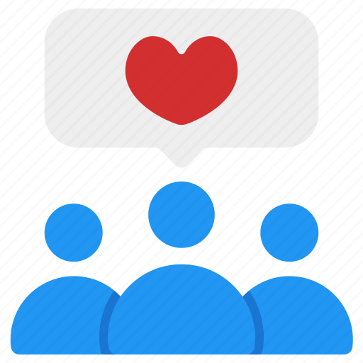 Group, love, heart, social, media, network icon - Download on Iconfinder