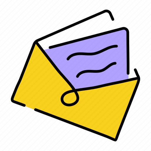 Open mail, open envelope, open letter, communication source, letter icon - Download on Iconfinder