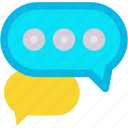chat, comment, conversation, box, message, text
