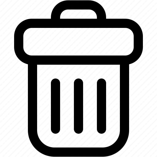 Delete, garbage, trash, bin, erase, rubbish, can icon - Download on Iconfinder