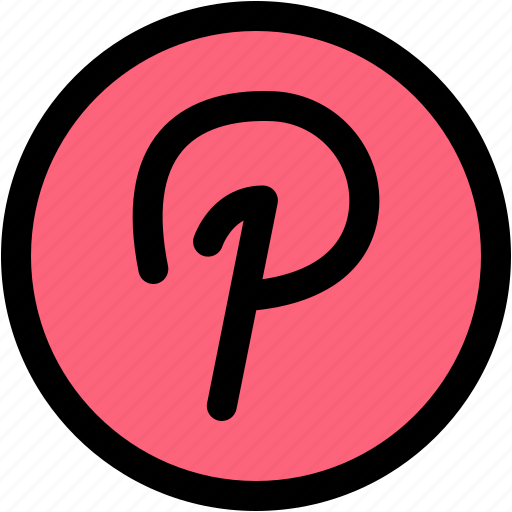 Pinterest, logo, social, network, logotype, brands icon - Download on Iconfinder