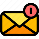 unread, envelope, new, message, communications, notification, email