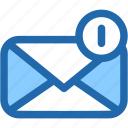 unread, envelope, new, message, communications, notification, email