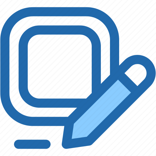 Edit, write, pen, message, communications, connections icon - Download on Iconfinder