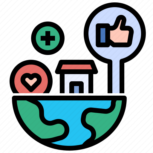 Happy, environment, family, healthy, social condition, surrounding society icon - Download on Iconfinder