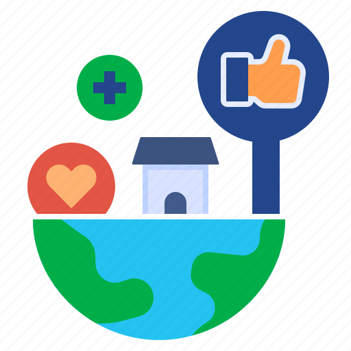Happy, environment, family, healthy, social condition, surrounding society icon - Download on Iconfinder