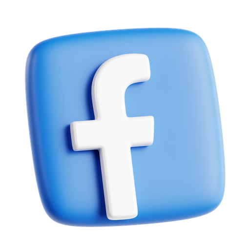 Facebook, social networking, social media, 3d icon, 3d illustration, 3d render icon - Free download