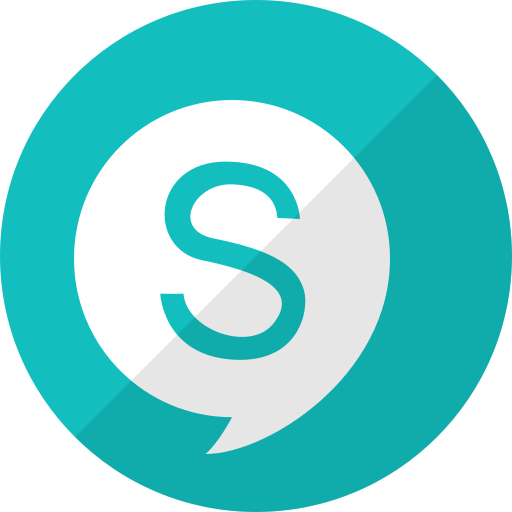 Sicher, label, chat, conversation, talk icon - Free download