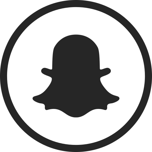 Circle, high quality, media, snap, snapchat, social, social media icon - Free download