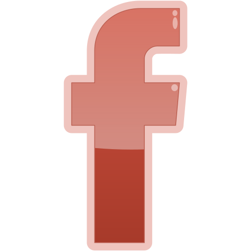 F, facebook, media, social icon - Free download