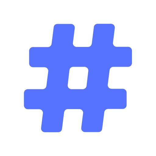 Hashtag, hand, finger, touch, interaction, communication icon - Free download