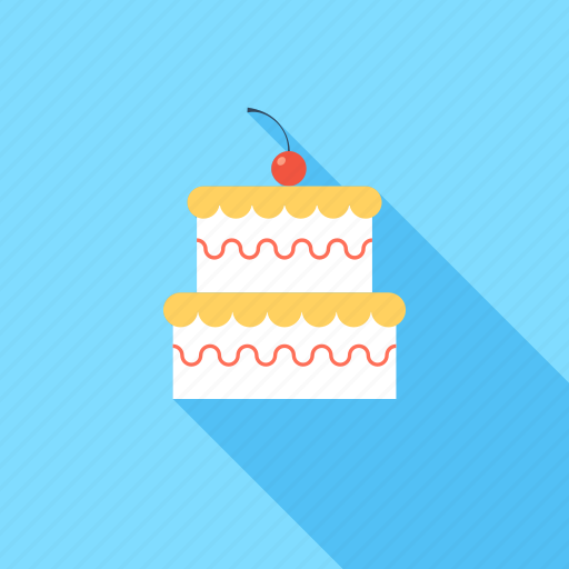 Birthday, cake, celebration, event, food, gift, pie icon - Download on Iconfinder