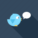 bird, communication, media, message, social, tweet, twitter