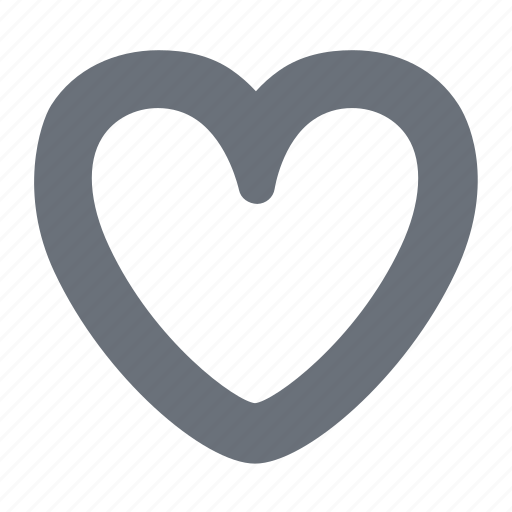 Favorite, heart, like, love, pika, simple, social media icon - Download on Iconfinder