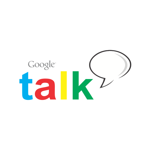 Call, contact, google talk, logo, media, message, social icon - Free download