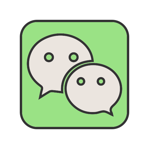 Call, contact, group, media, message, social, wechat icon - Free download