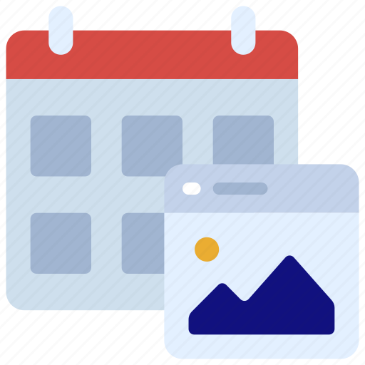 Content, schedule, scheduling, calendar, post icon - Download on Iconfinder