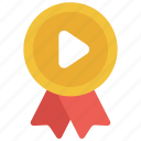 video, award, streamer, trophy