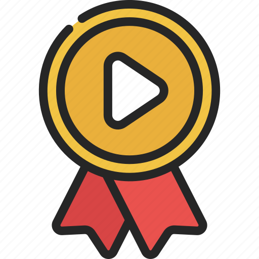 Video, award, streamer, trophy icon - Download on Iconfinder