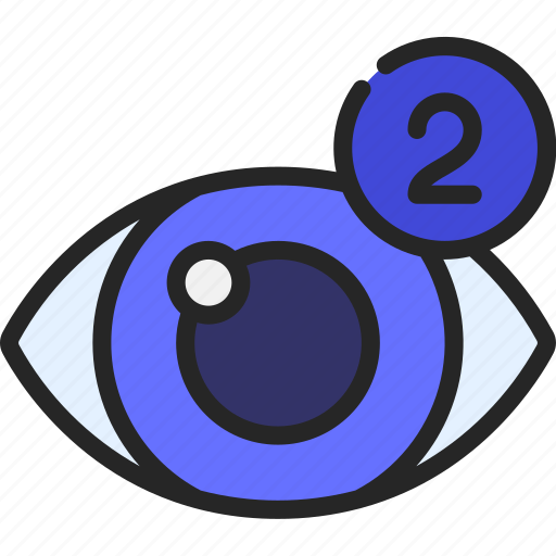 Views, count, view, viewers, concurrent icon - Download on Iconfinder