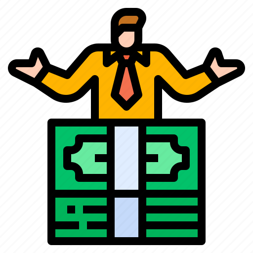 Budget, businessman, cost, investment, investor icon - Download on Iconfinder