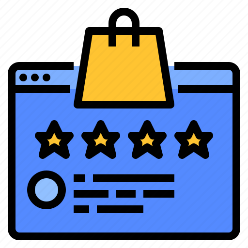 Customer, online, rating, review, shopping icon - Download on Iconfinder