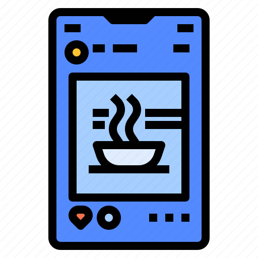 Application, media, noodle, posting, social icon - Download on Iconfinder