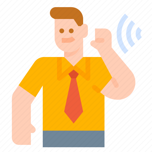 Businessman, communication, consult, listening, user icon - Download on Iconfinder
