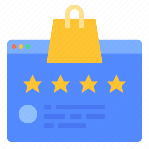 Customer, online, rating, review, shopping icon - Download on Iconfinder