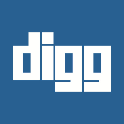 Digg, marketing, media, social, website icon - Free download