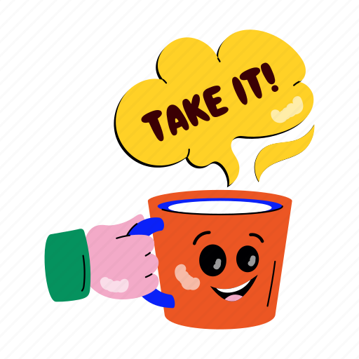Teacup, take tea, tea, drink, beverage sticker - Download on Iconfinder
