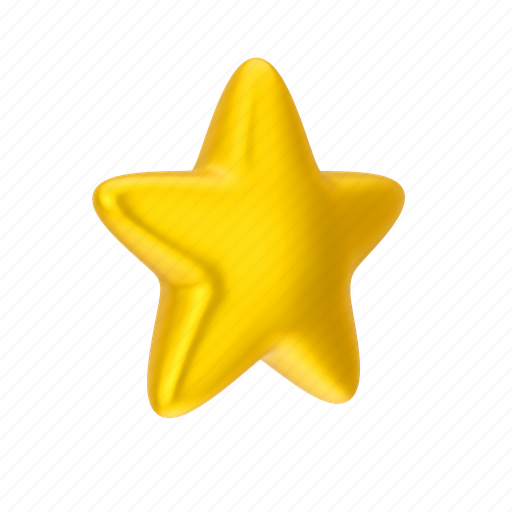 Star, favorite, achievement, badge, winner, like, medal 3D illustration - Download on Iconfinder
